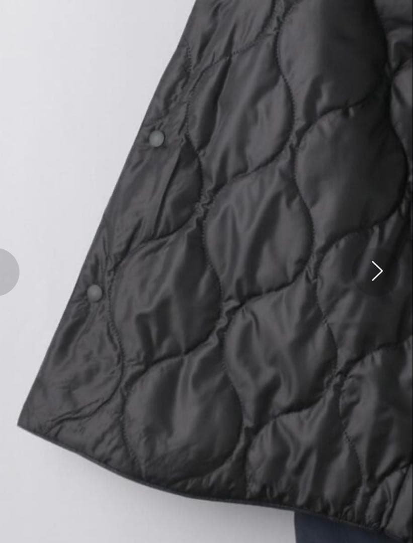 1/28出品停止【en route】ブラックナイロンジャケット　サイズ3