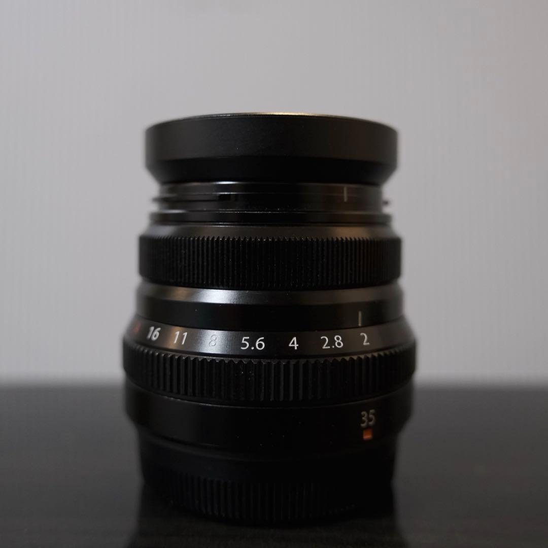 富士FUJIFILMフイルム XF35mmF2 R WR 防塵 おまけ付き