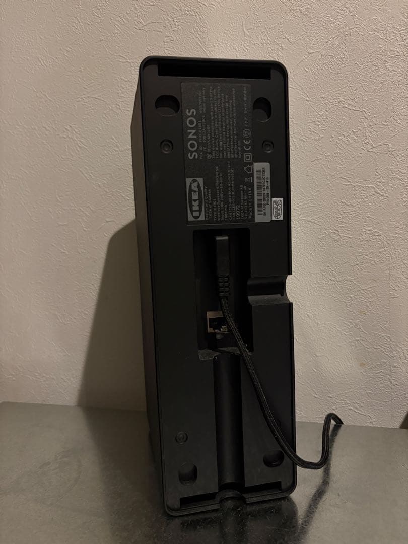 【黒】SYMFONISK シンフォニスク ブックシェルフ型WiFiスピーカー