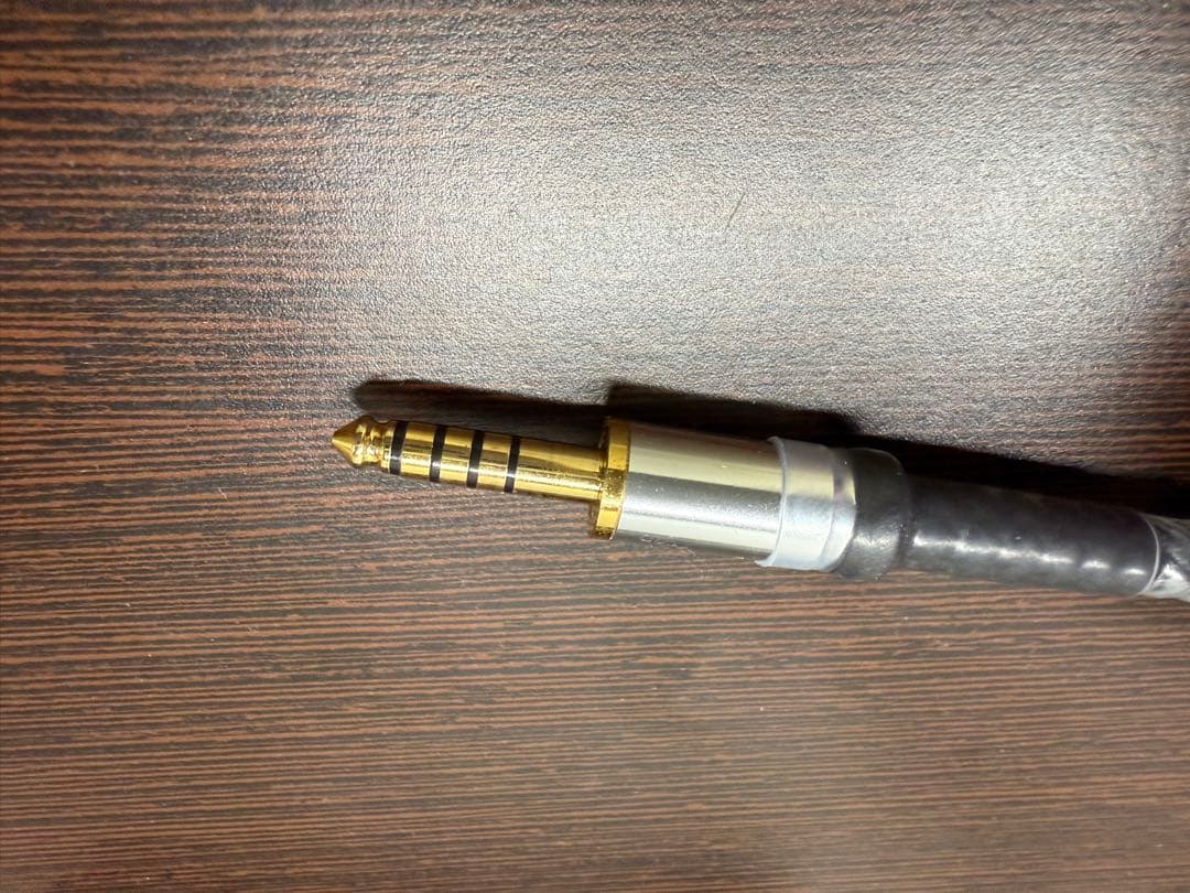 「レア物」DUELUND純銀ミニミニケーブル　4.4-4.4