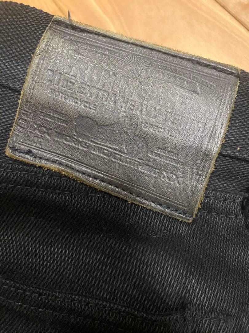 【美品】iron Heart 21oz extraheavy denim 34