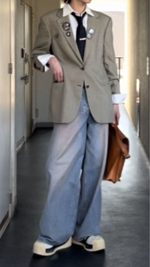 90s Brooks Brothers イタリア製 千鳥柄 テーラードジャケット