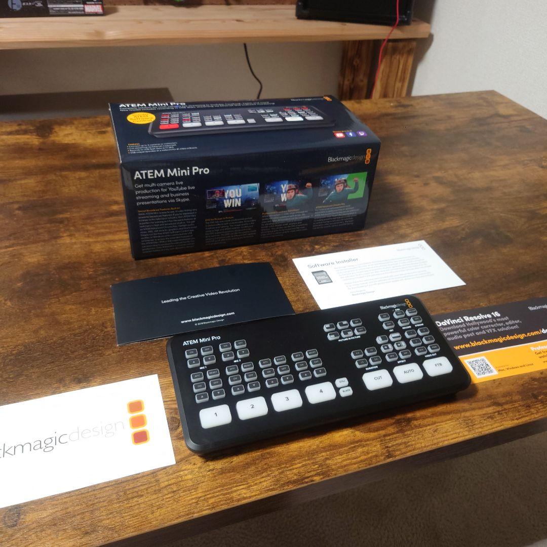 ATEM Mini Pro (ライブストリーミングスイッチャー)