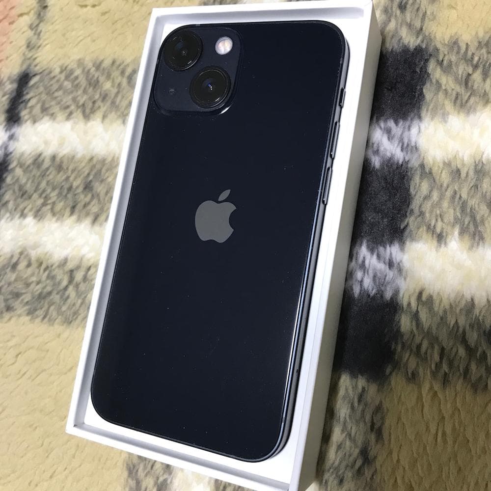 【美品】iPhone13 mini 128GB SIMフリー◆修理歴・不具合なし