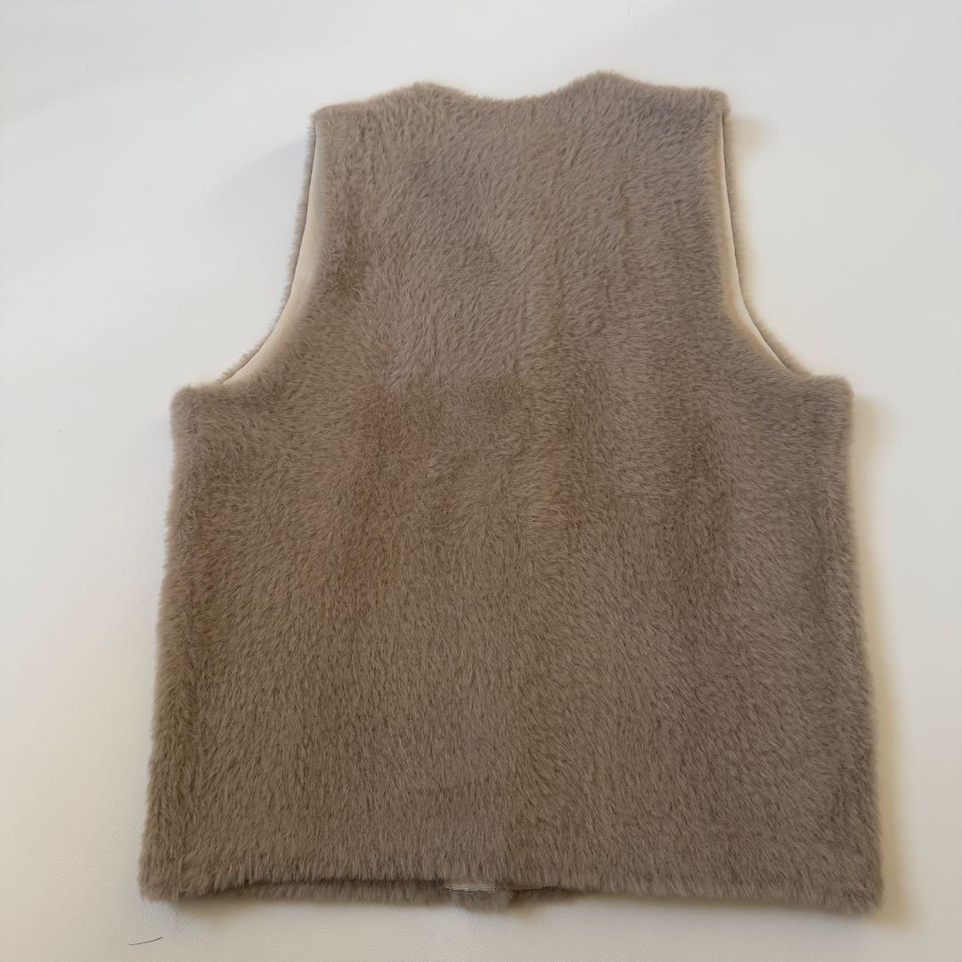 訳あり人気商品✨ジャーナルスタンダード　ダブルフェイスフェザークルーネックベスト