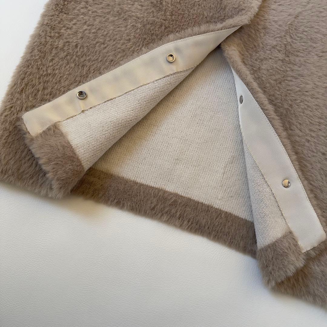 訳あり人気商品✨ジャーナルスタンダード　ダブルフェイスフェザークルーネックベスト