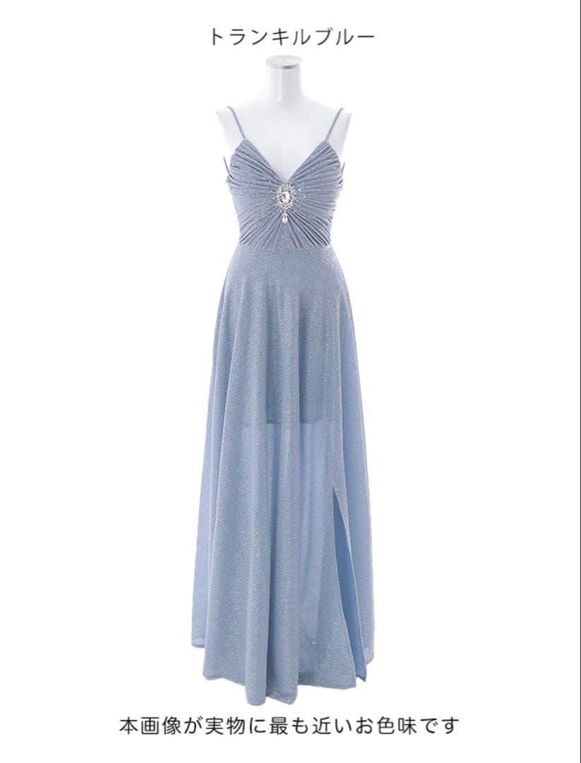 JEWELS　ロングドレス　ブルー