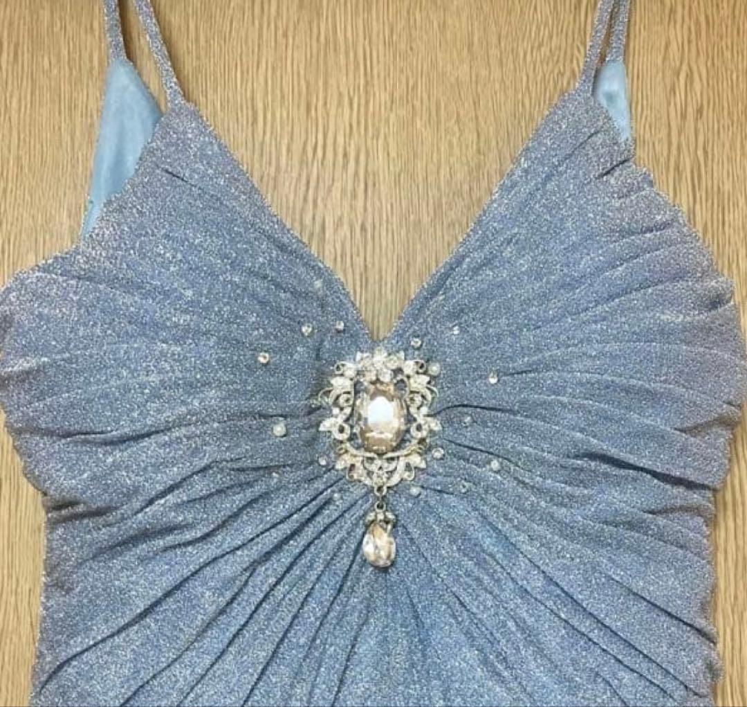 JEWELS　ロングドレス　ブルー