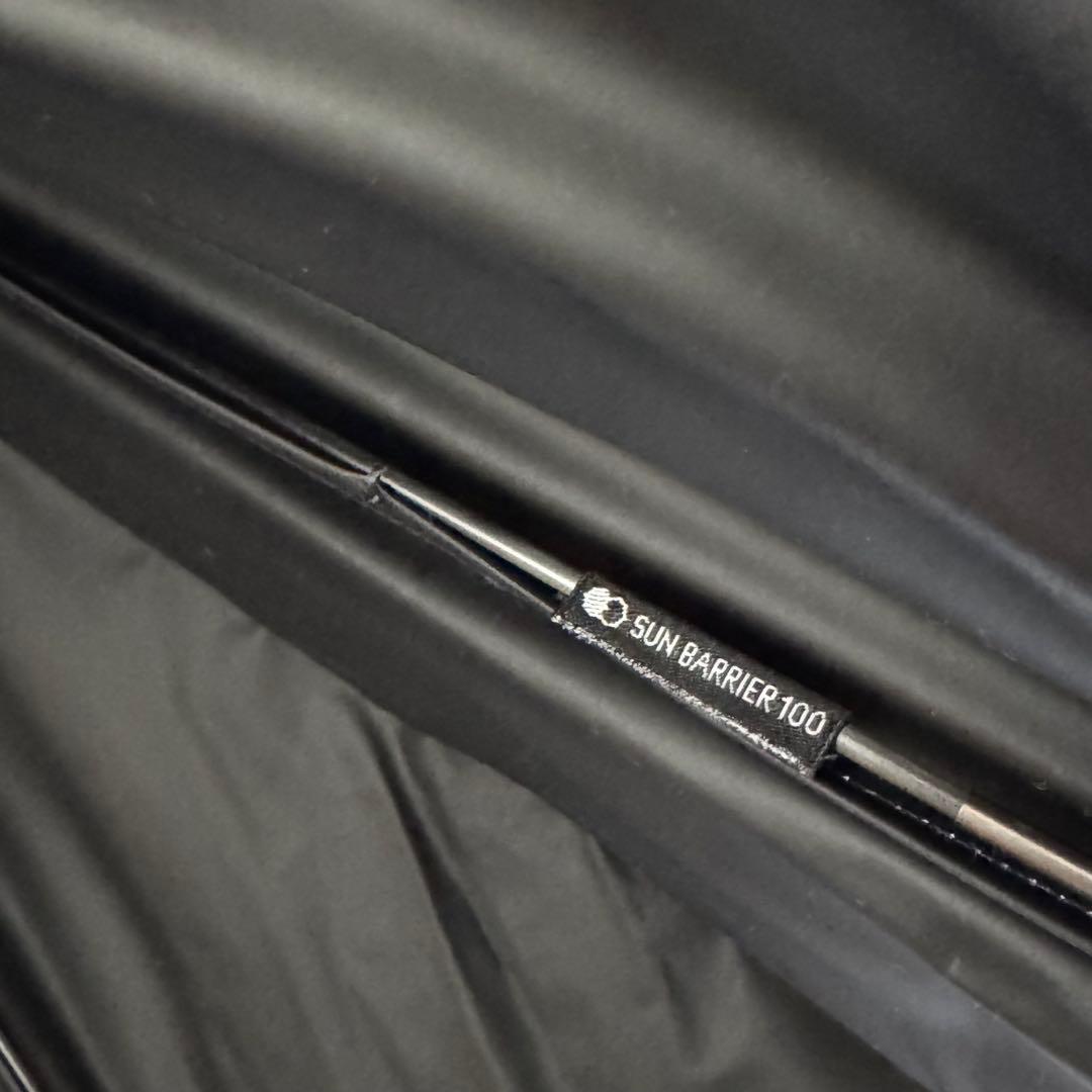 長傘　Mサイズ　フリル　ピンク【サンバリア100】