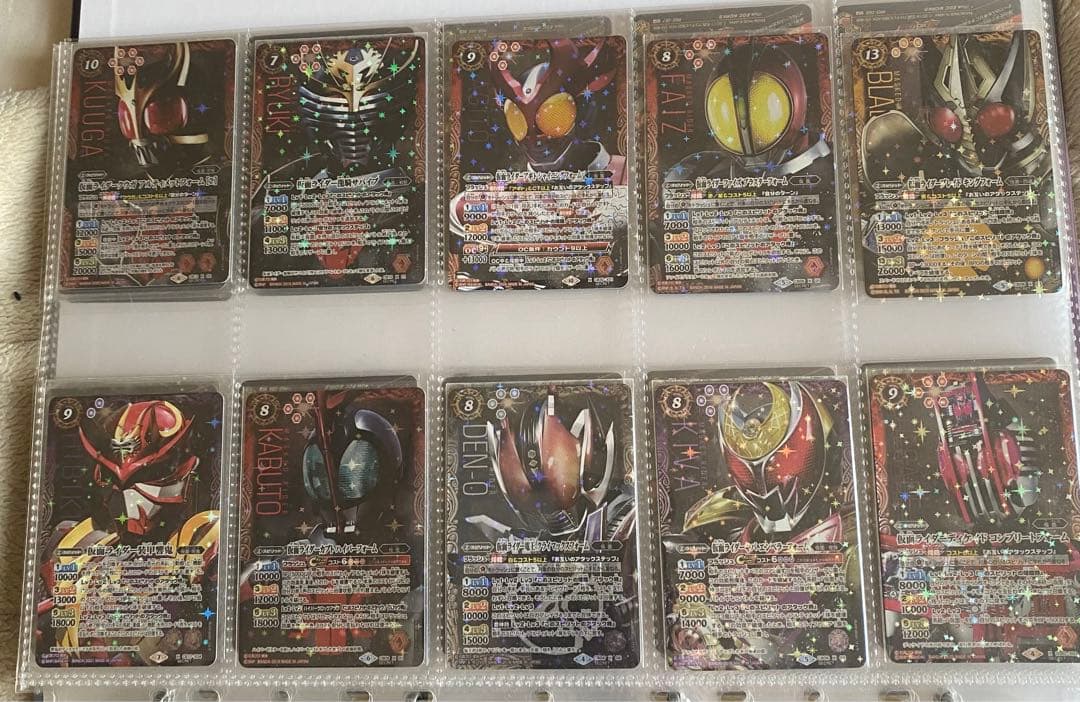 バトスピ 仮面ライダー　平成ライダー最強フォーム　シークレットセット