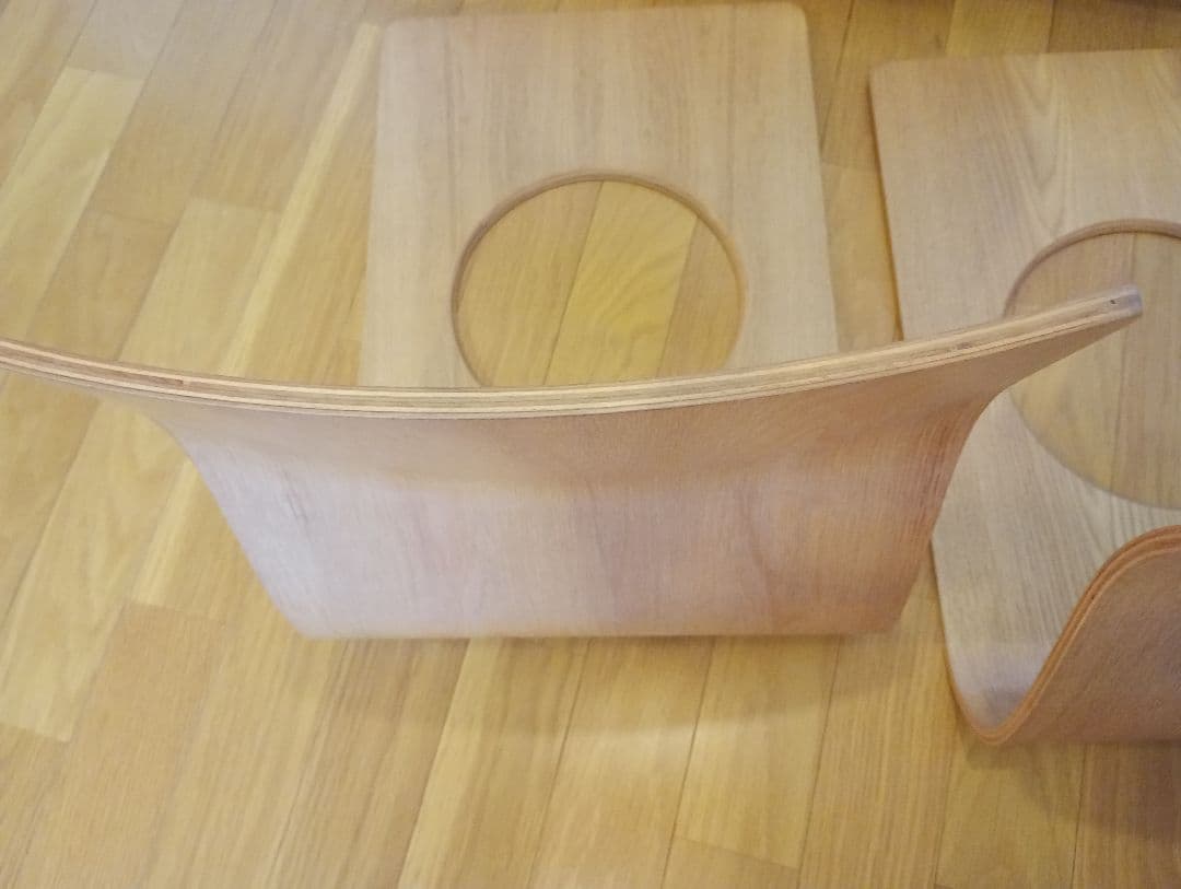 【美品】Tendo / 天童木工 藤森健次 座椅子 プライウッド 欅