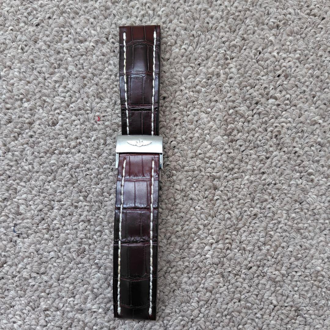 ブライトリング純正ベルト22-20 Dバックル付