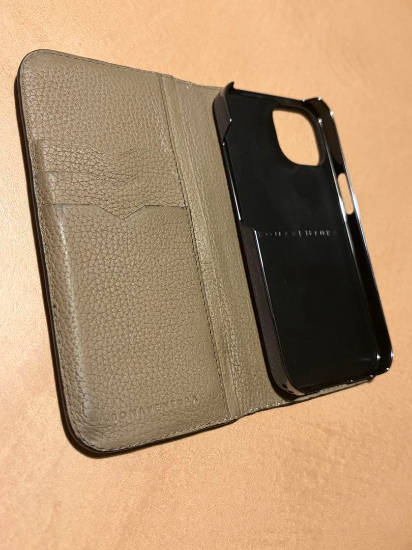 【正規メンテナンス済み】ボナベンチュラiPhone15 本革ケース
