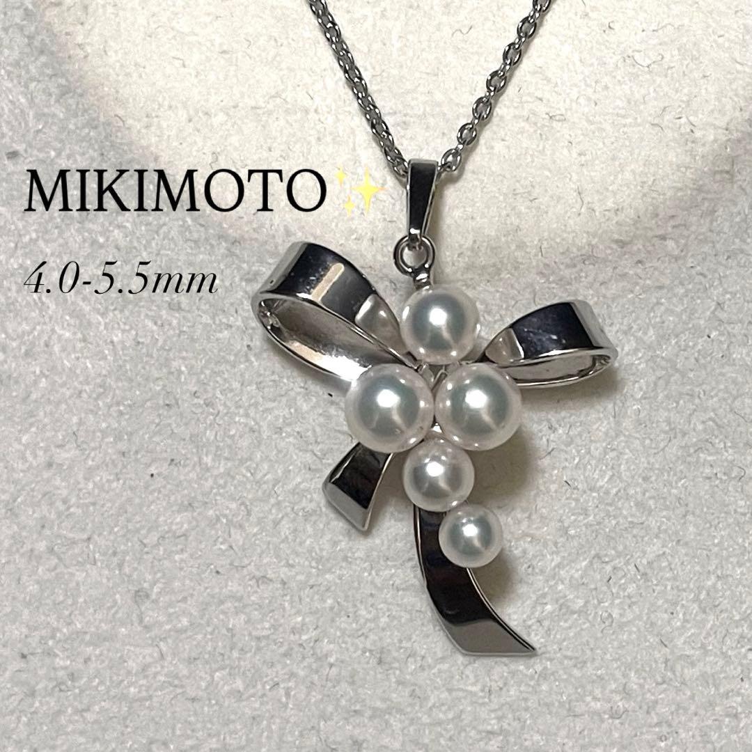 ミエ 【ミキモト✨5ピース✨美品】 あこや真珠 ネックレス ペンダント
