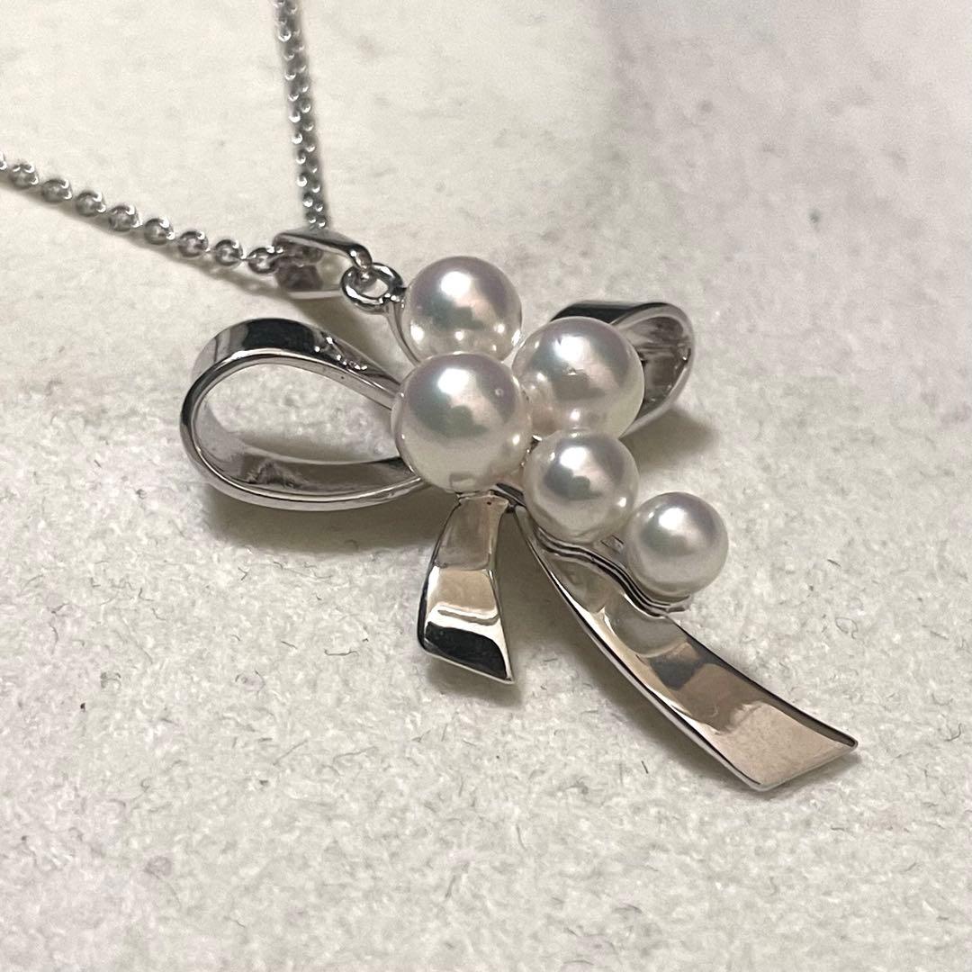 ミエ 【ミキモト✨5ピース✨美品】 あこや真珠 ネックレス ペンダント