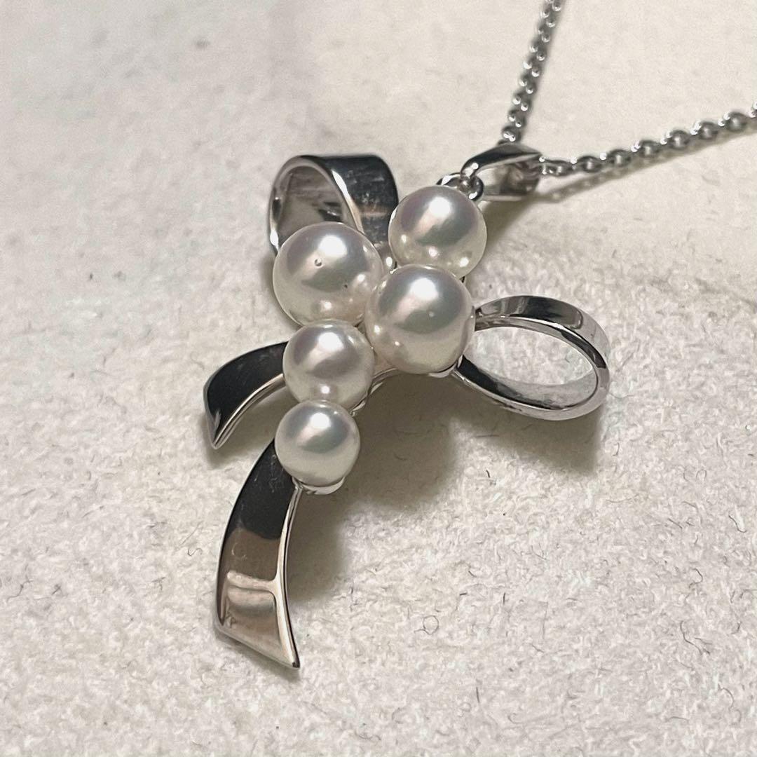 ミエ 【ミキモト✨5ピース✨美品】 あこや真珠 ネックレス ペンダント