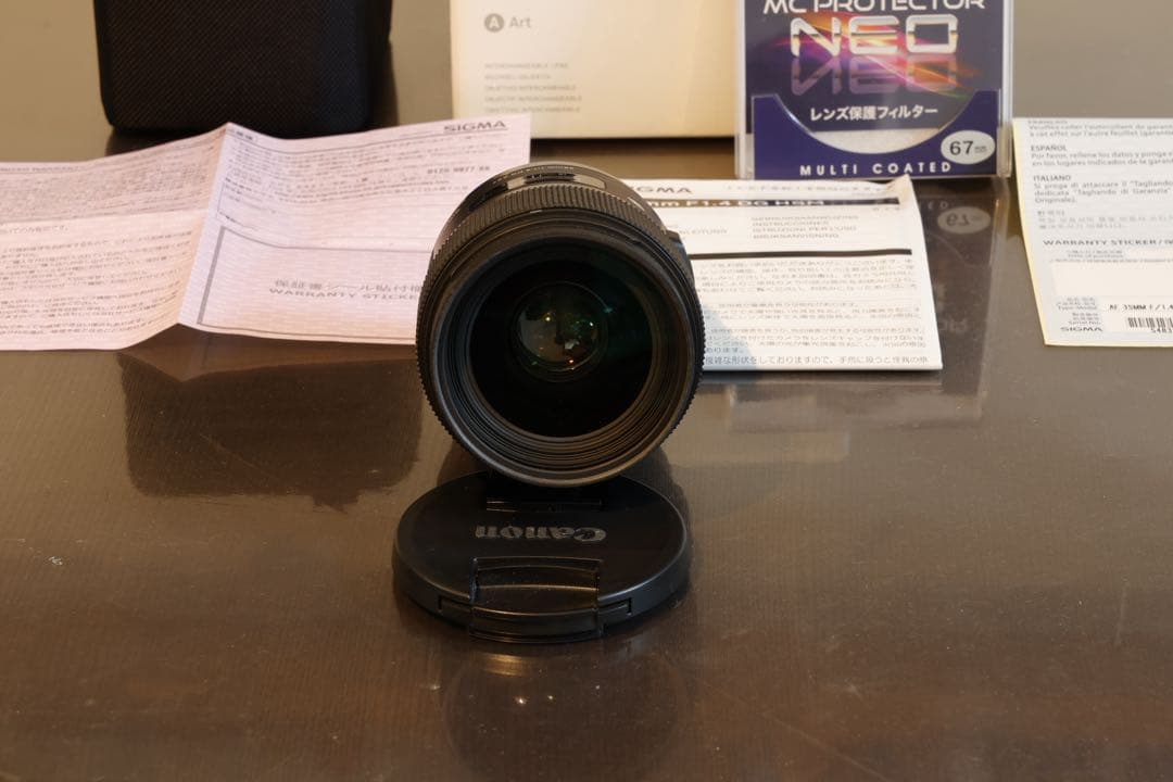 SIGMA 35mm F1.4 Canon EFマウント 紫陽花撮影ポートレート