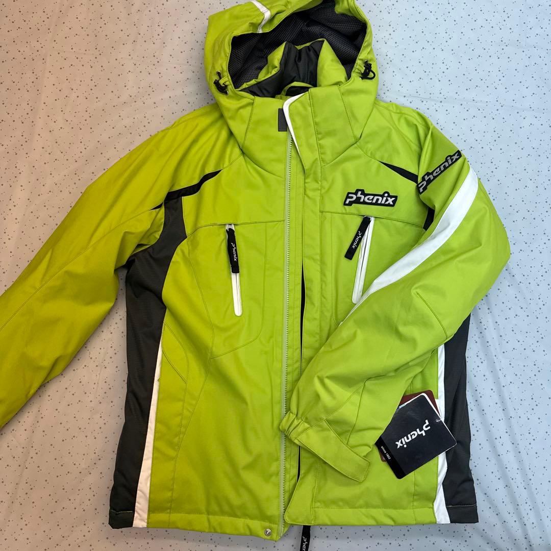 【新品未使用】phenix スキーウェア ライムグリーン