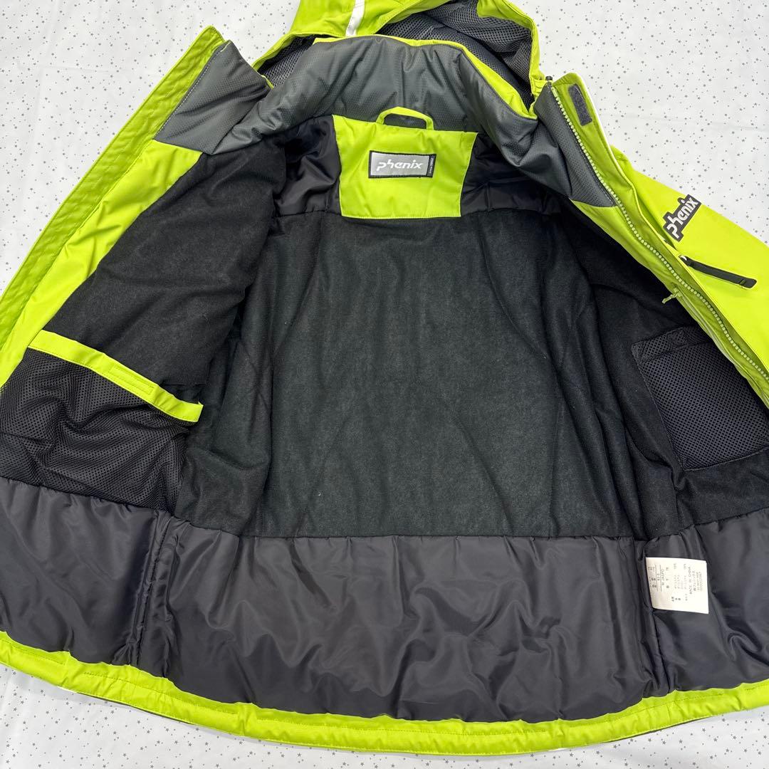 【新品未使用】phenix スキーウェア ライムグリーン