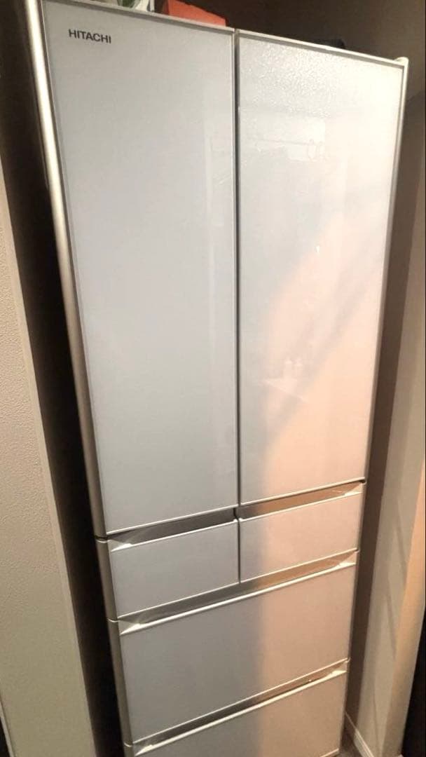 日立 冷蔵庫 R-XG4300H(XW) 430L 真空チルド 【2/22まで】