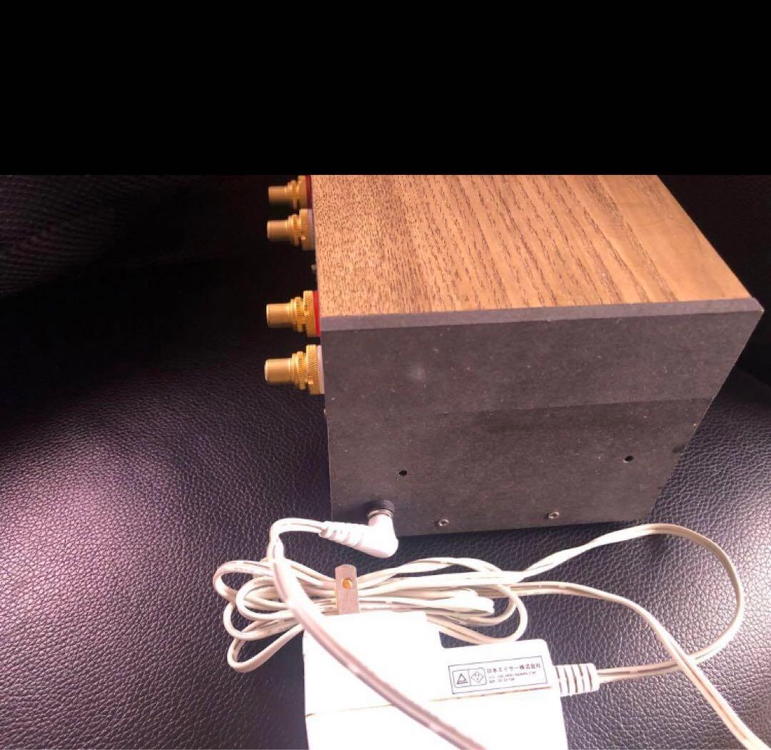 【自作passive attenuator】remote 付き 銘木天板組込⑤