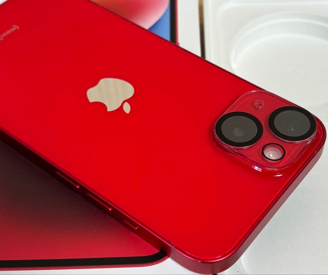 【美品】iPhone 14 128GB レッド　バッテリー100% 本体