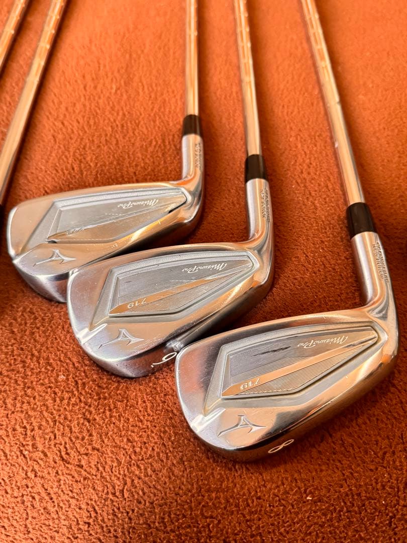 レフティ　美品　ミズノプロ719 4-P 7本