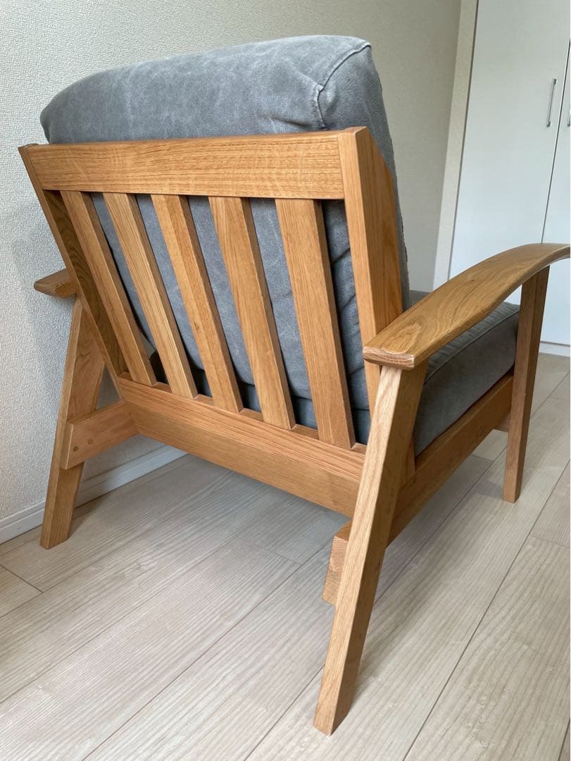 【アーバンリサーチドアーズ】ソファ 1P オーク無垢材 （送料込み）