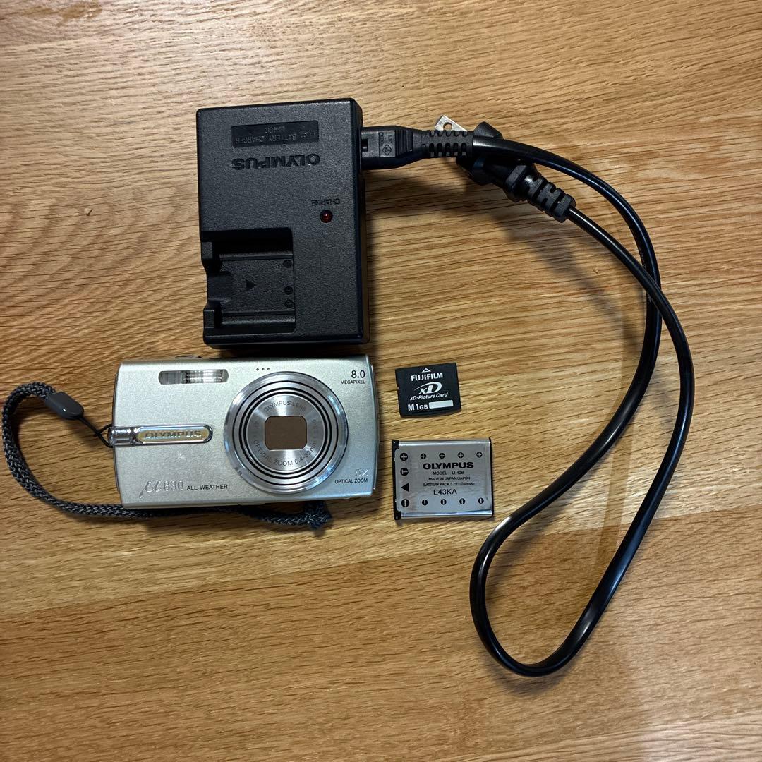 Olympus μ-830 デジタルカメラ 8.0メガピクセル