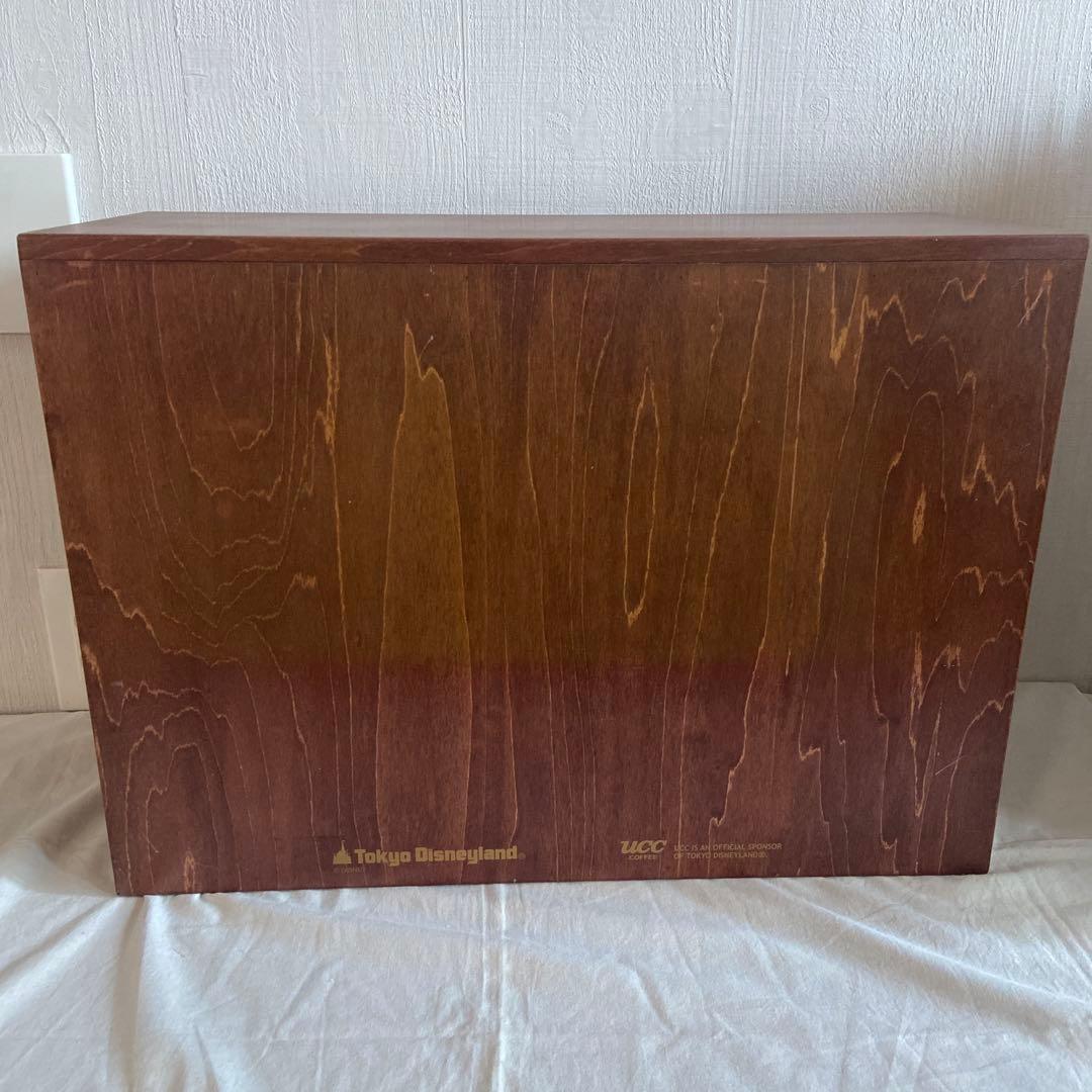 レトロ 木製ガラスケース 収納付き