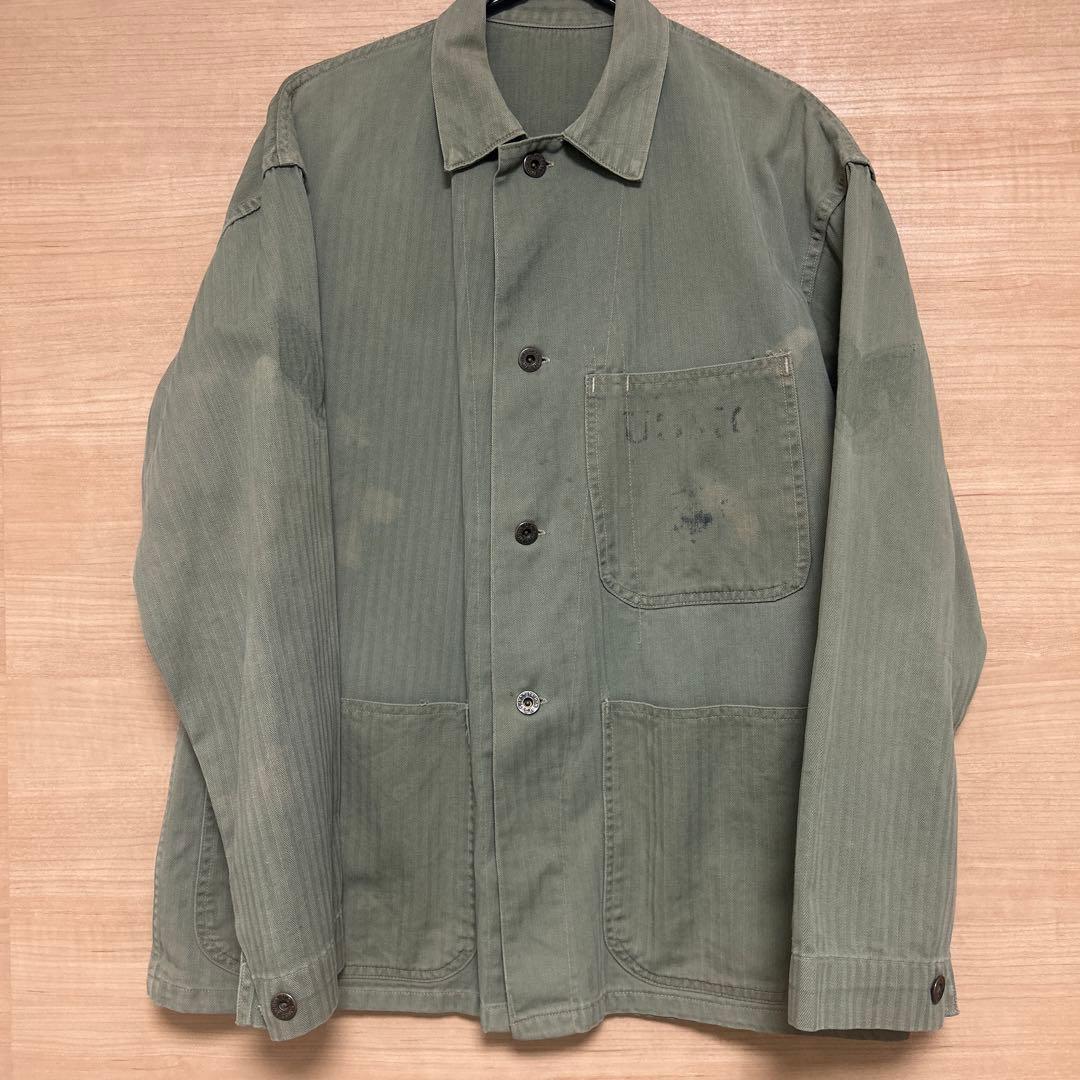 タ*ズ様 実物　USMC 40s ヘリンボーンジャケット　p-41 p-44