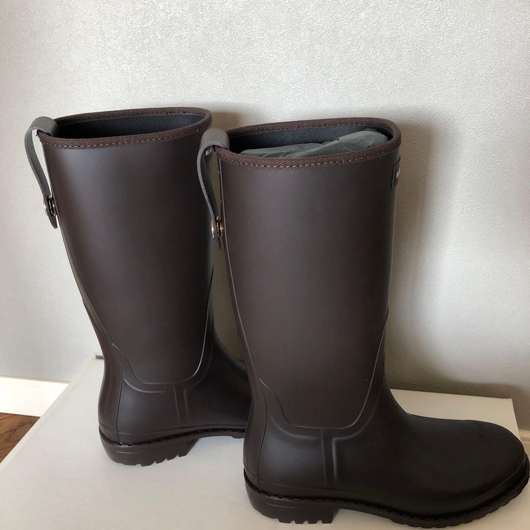 【新品】MACKINTOSH ブラウン 長靴 バックル付き