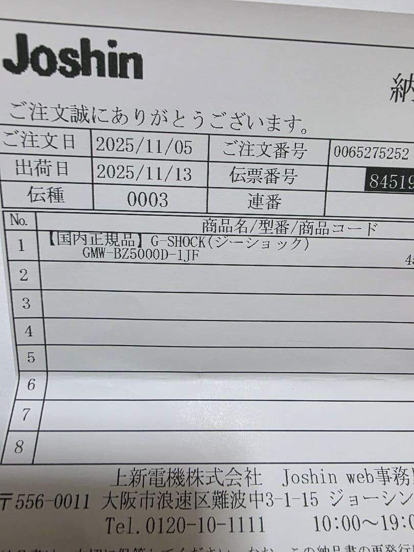 ほぼ新品G-SHOCK GMW-BZ5000D-1JFシルバー