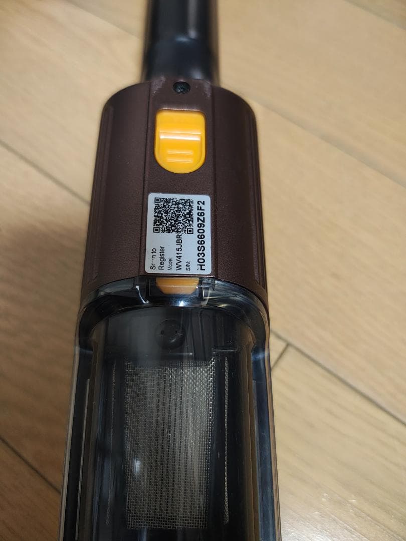 シャーク★ハンディクリーナー★WV415JBR★バッテリー新品と同等★6