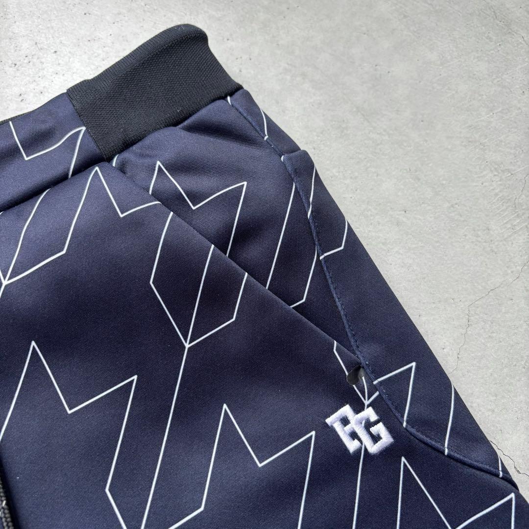 PEARLY GATES パーリーゲイツ 千鳥孔子柄ジョガーパンツ 裏地ボア 0