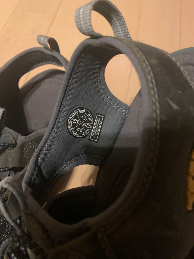 う*る様 KEEN キーン ウォータープルーフ サンダル　渓流釣り　フライフィッ