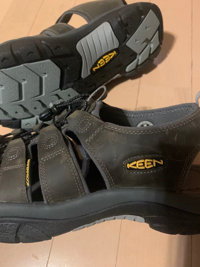 う*る様 KEEN キーン ウォータープルーフ サンダル　渓流釣り　フライフィッ