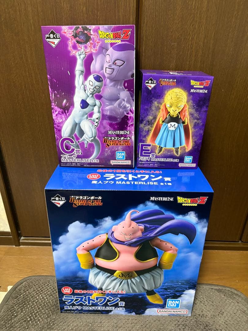 一番くじ ドラゴンボール ラストワン 魔人ブウ & C賞 & E賞 3体セット