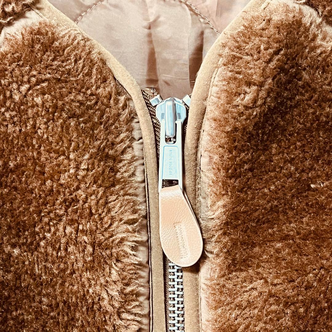 美品】entire studios フリースボアベスト ／Mメンズ