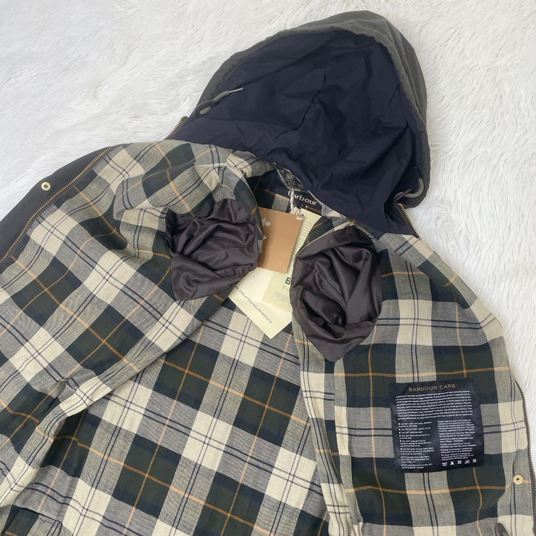 一級品✨Barbour バブアー フード付　モッズコート　未使用タグ付　y2k