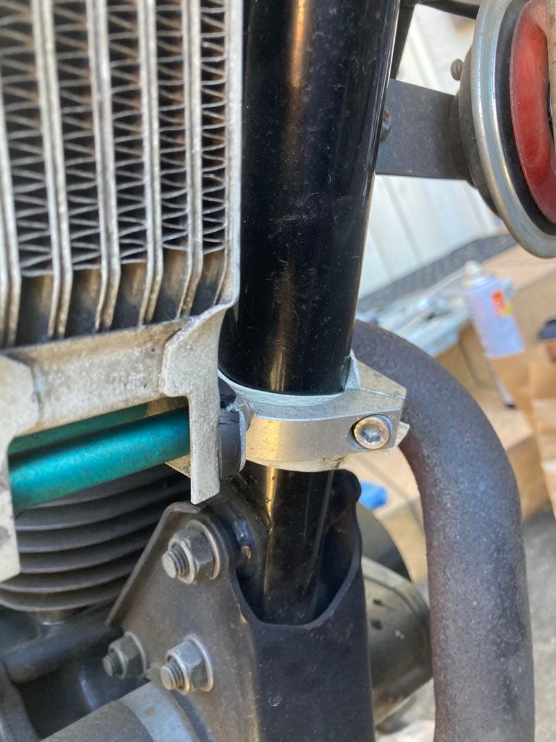 希少オイルクーラー tw200 tw225 セロー225