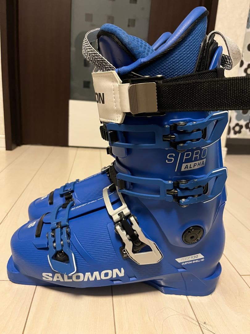 SALOMON S/PRO ALPHA スキー用ブーツ 130サイズ 青