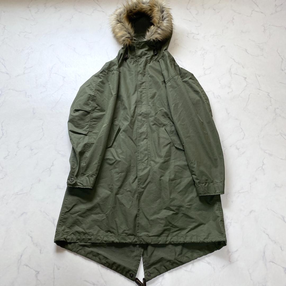 フレッドペリー 3WAY フィッシュテイル パーカー ダウン入り F2607 M