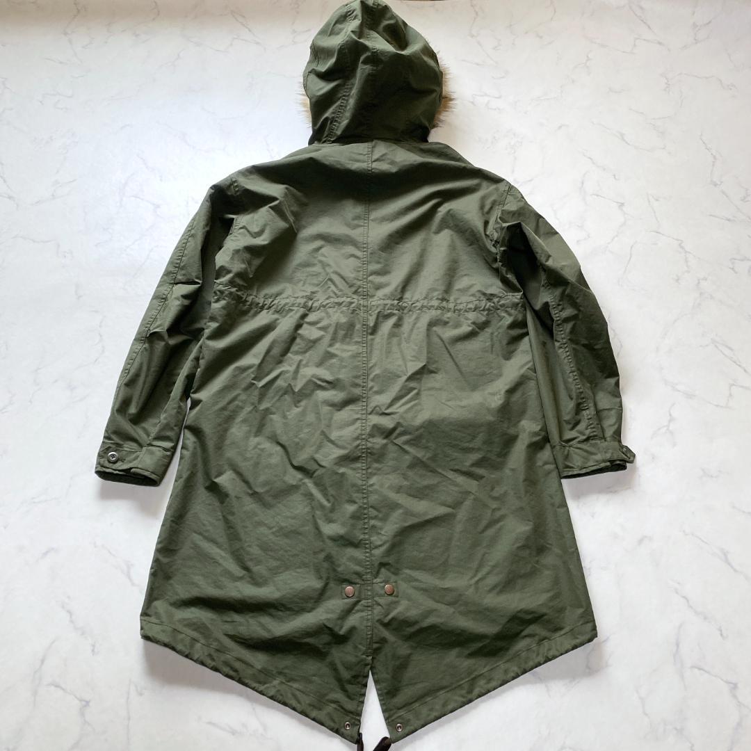 フレッドペリー 3WAY フィッシュテイル パーカー ダウン入り F2607 M