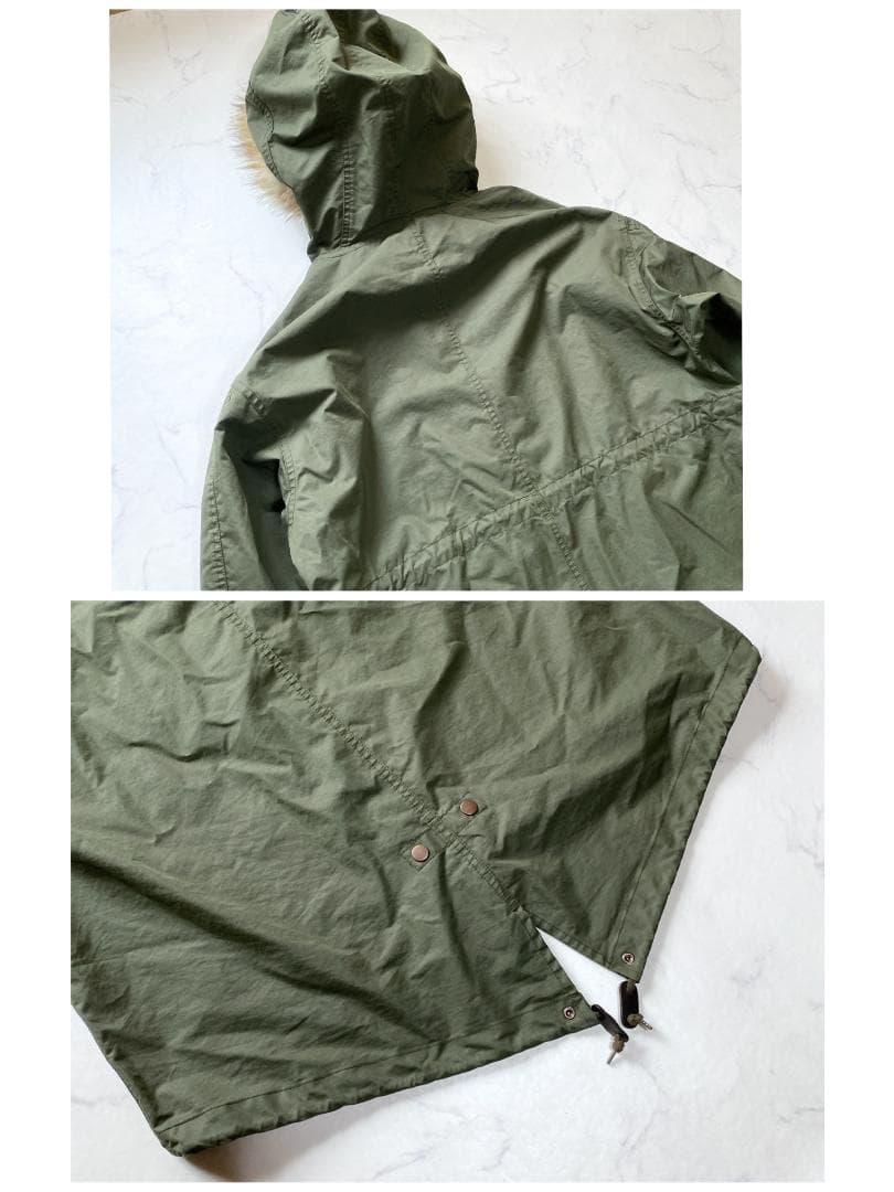 フレッドペリー 3WAY フィッシュテイル パーカー ダウン入り F2607 M