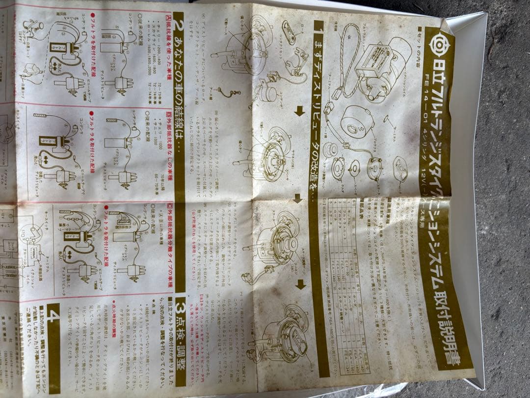 HITACHI フルトランジスタ点火システム