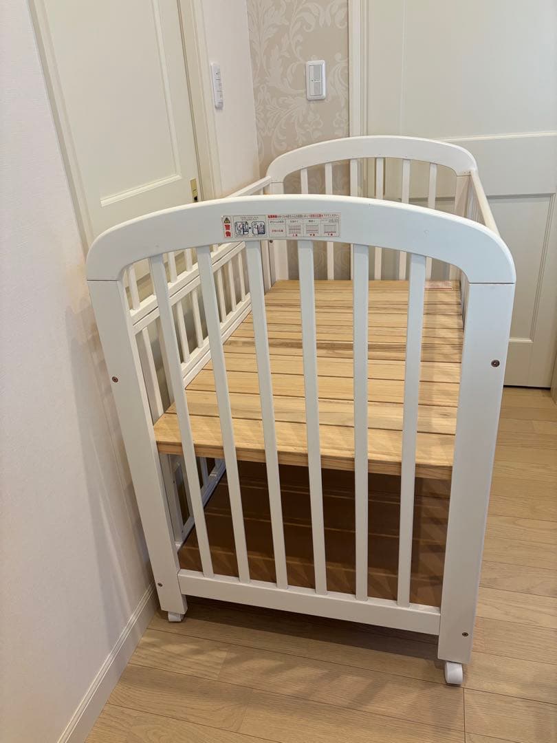 【宇都宮市内手渡し限定】ベビーベッド＋寝具セット