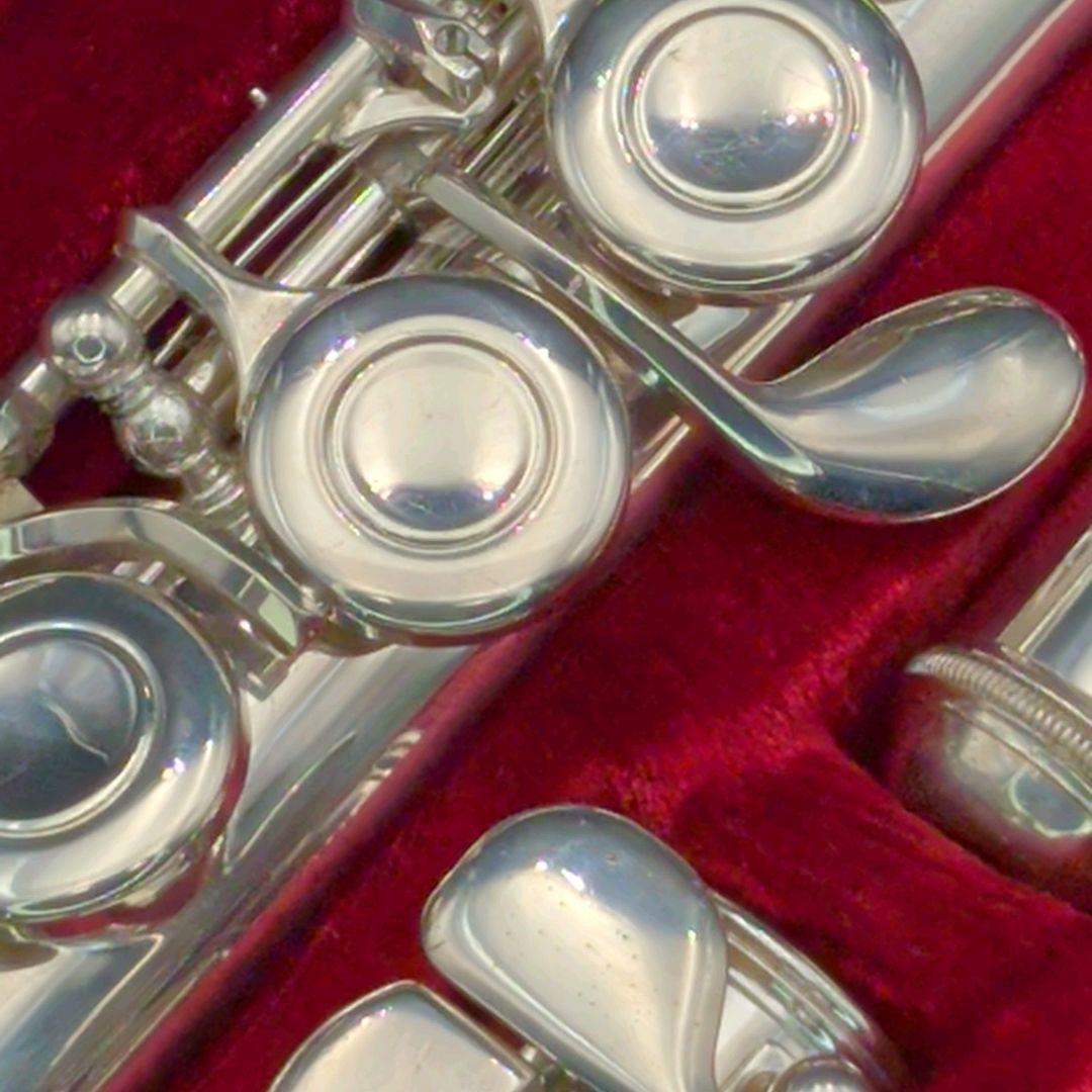 フルート　調整済　ヤマハYFL311（銀製頭部管:Eメカ：銀メッキ仕様）