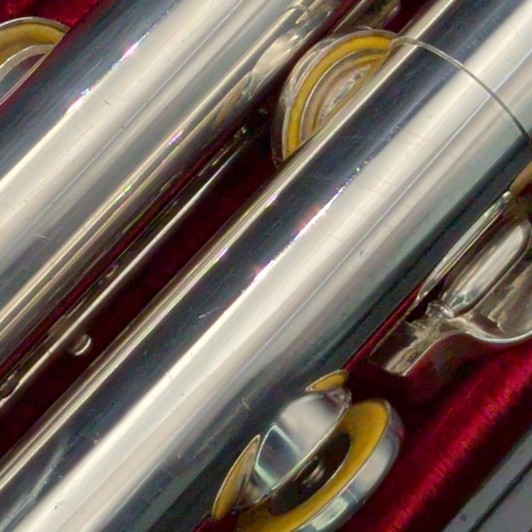 フルート　調整済　ヤマハYFL311（銀製頭部管:Eメカ：銀メッキ仕様）