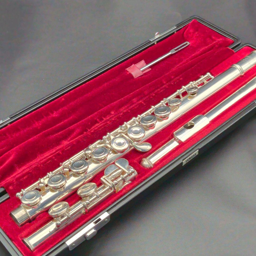 フルート　調整済　ヤマハYFL311（銀製頭部管:Eメカ：銀メッキ仕様）